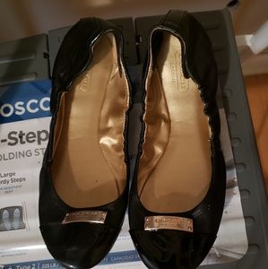 Black Coach flats
